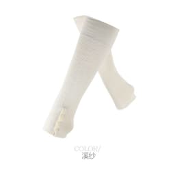 image-MeiKan Knee-Length Ballet Dance Socks - Women's Warm Sports Socks