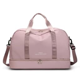 image-Congenial World Travel Bag 20-35L Light Pink