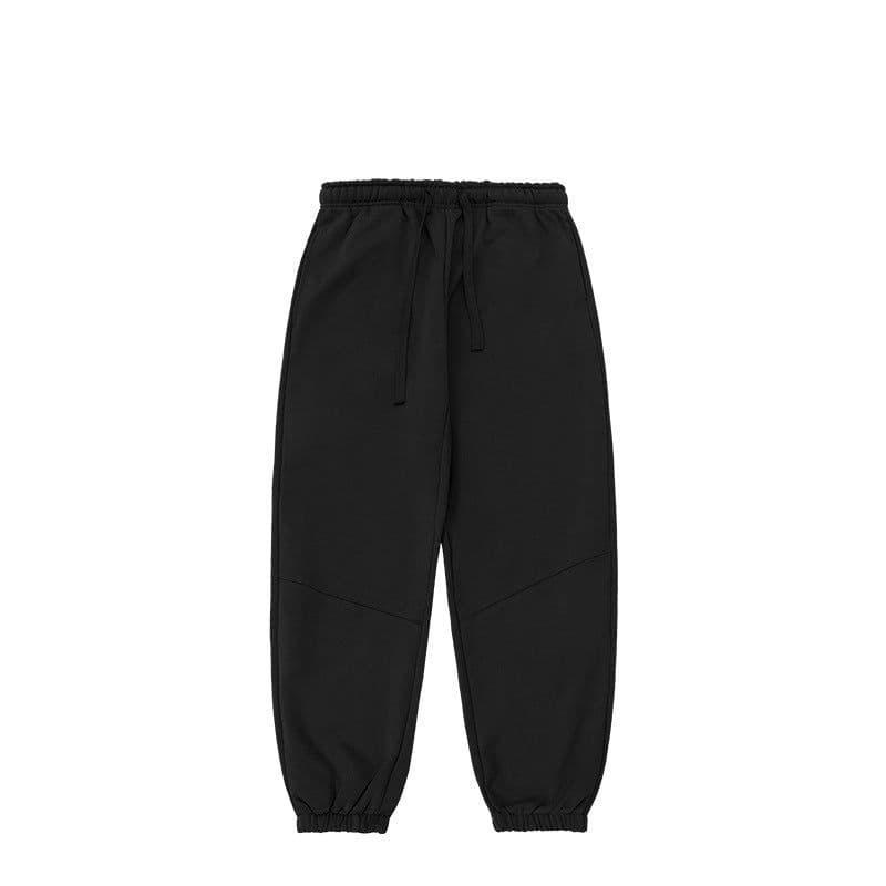 image-INF Men's Casual Pants Black 53% Polyester