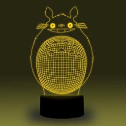 image-3D Night Light USB Touch Remote Control LED Lamp Bedside Gift - Colorful