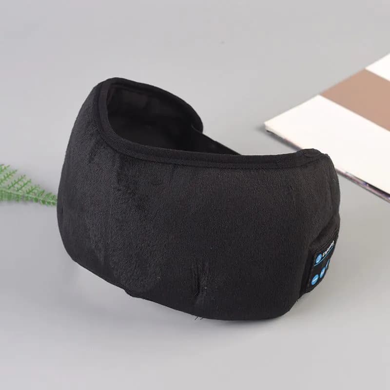 image-Cross-border 3D Bluetooth eye mask headset smart wireless music call earmuffs breathable sleep artifact shading eye mask