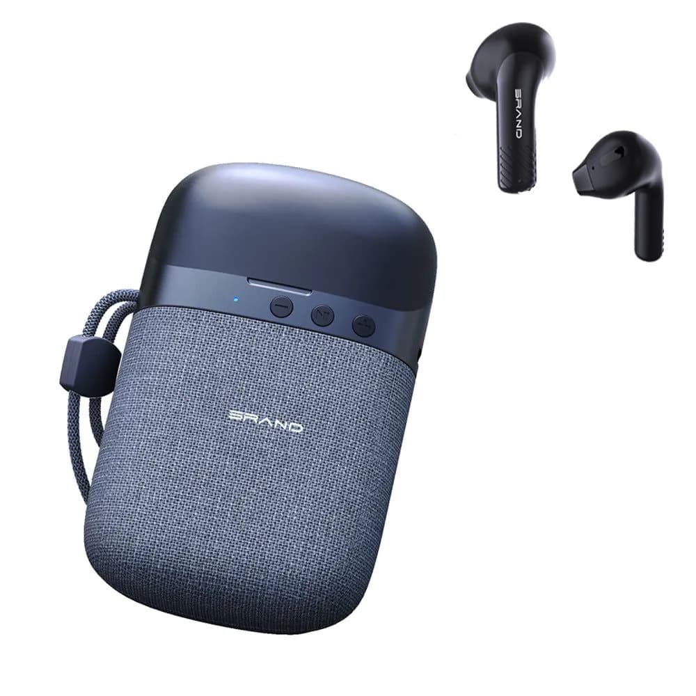 image-Harvard Bluetooth Earbuds - Black Noise Cancelling