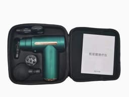 image-Pocket Mini Fascia Gun - 4 Heads 5 Gears Massager