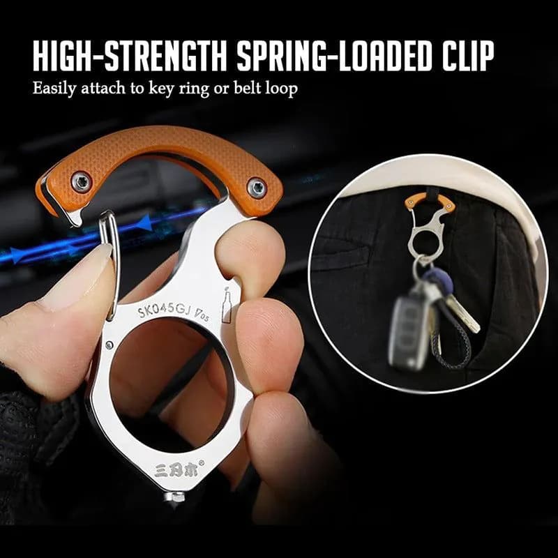 image-Sanrenmu SK045 Car Key Ring Bottle Opener