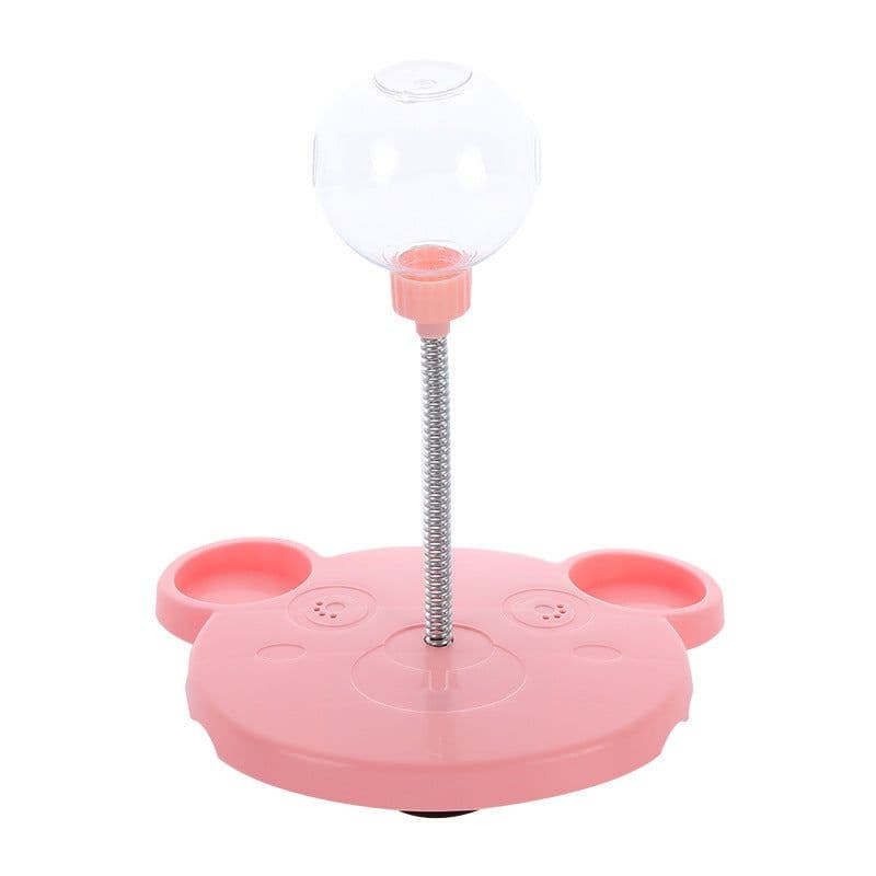image-Interactive Cat Toy Ball - Puzzle Feeder Plastic