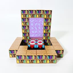 image-My World Diamond Continent Magnetic Building Blocks - 2cm Educational Toy