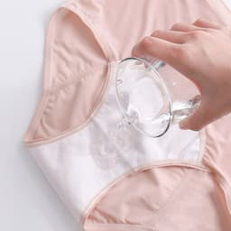 image-Cross-border large size thin physiological underwear leak-proof ladies aunt's menstrual period breathable sanitary underwear