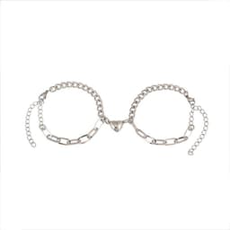 image-European & American Alloy Love Magnet Bracelet Pair - Jewelry Niche Design