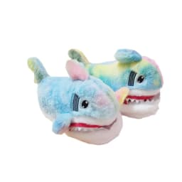 image-Factory direct batch of shark head plush home cotton slippers thick-soled three-dimensional indoor cute warm home cartoon cotton shoes