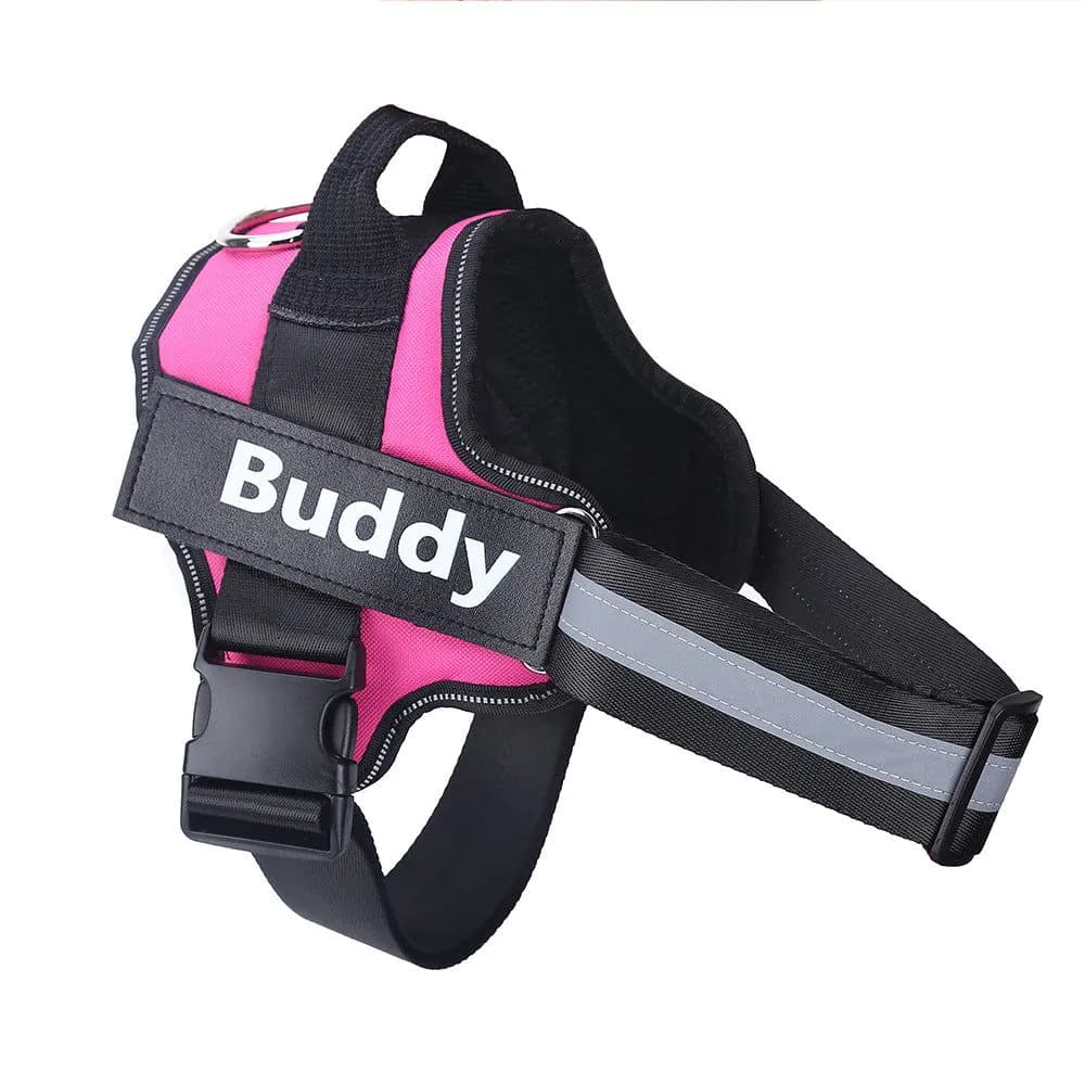 image-OUQIPETE Dog Chest Harness Leash - Purple XXL