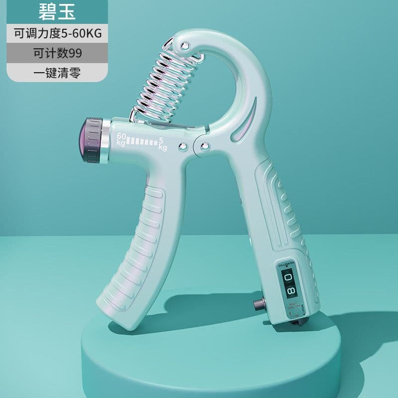 image-Adjustable Counting Grip Wholesale Hand Training Arm Strength Portable Wrist Strength Rehabilitation Training Strength