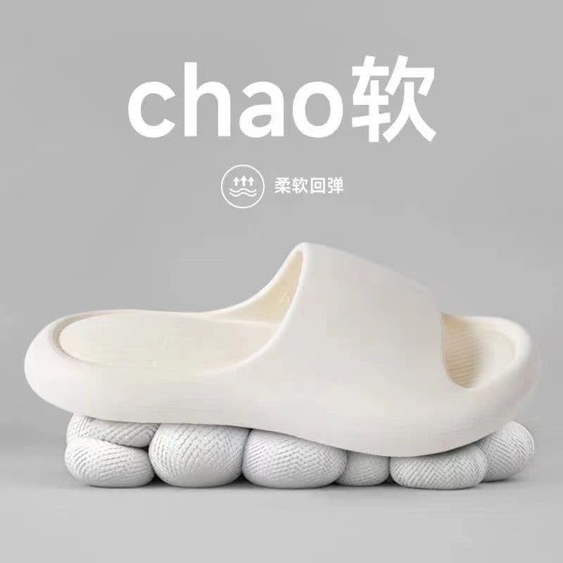 image-Simple quick-drying slippers home indoor four seasons for guests to take a bath in the bathroom non-slip thick-soled home slippers for men and women
