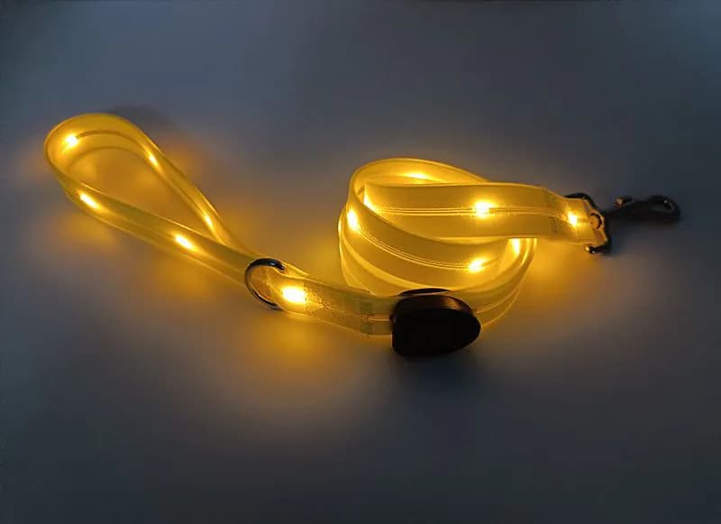 image-LED Pet Collar USB Charging - Nylon Black