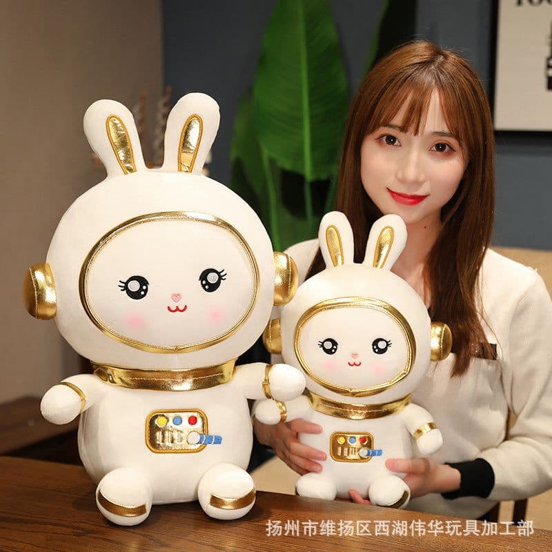 image-Space Rabbit Plush Doll - 80cm Astronaut Cute