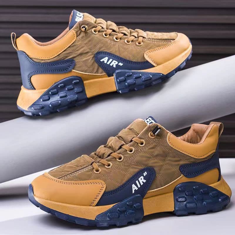 image-Cross-border wholesale sneakers 2023 new spring and autumn men's shoes casual breathable sports shoes men's thick-soled dad shoes