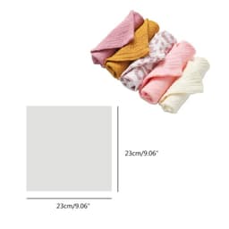 image-Baby Gauze Scarf - Pure Cotton Newborn Bib