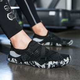 image-Water Shoes - Unisex Quick-Dry Non-Slip Beach Diving Shoes