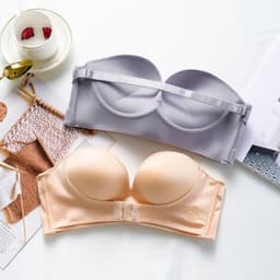 image-Teli Strapless Bra 3/4 Cup 40/90E No Wire