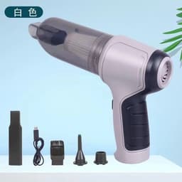 image-Handheld Car Vacuum - Cordless 120W Green