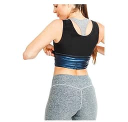 image-Men's and women's corset burst sweat clothing fat burning belly fitness sweat vest running sportswear body shaping clothing yoga clothing
