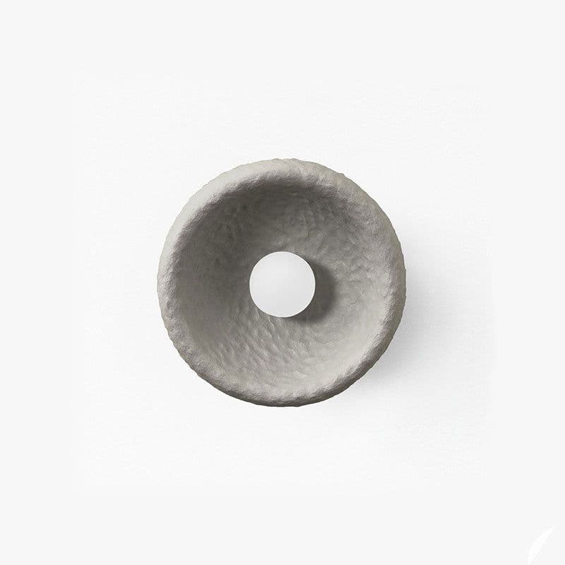 image-Japanese Wabi-Sabi Retro Wall Lamp Zen 32CM LED Resin