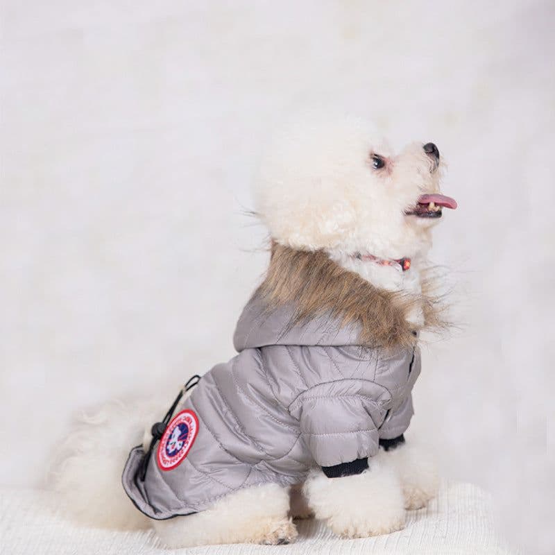 image-Pet Hooded Jacket - Dog Clothes Autumn Winter Warm