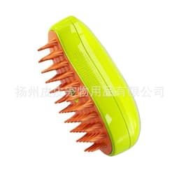 image-Pet Spray Massage Comb for Dogs - Green