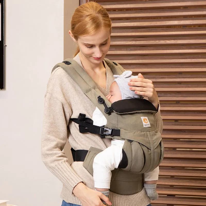 image-Ergobaby Baby Carrier Strap - Green 3-13M