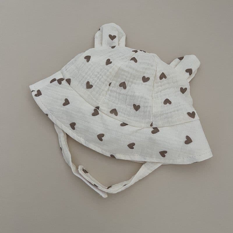 image-INS Baby Sun Hat Cotton Rabbit Ears Fisherman