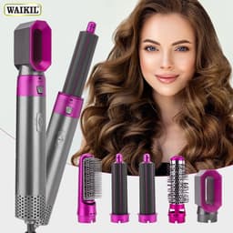 image-Five-in-one Hot Air Comb Curling Iron - Automatic Dual-purpose