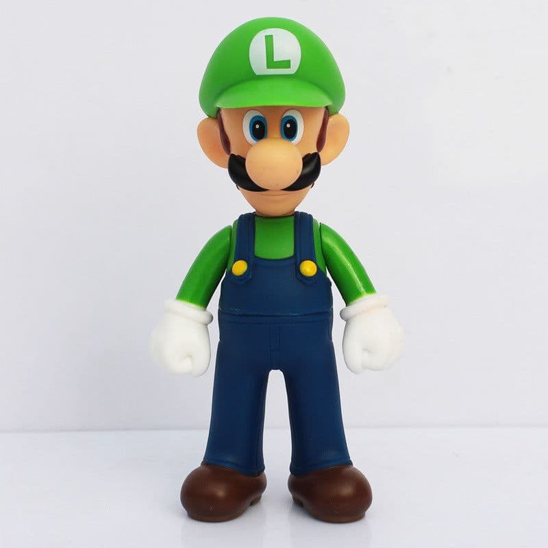 image-Hot sale 5 inch Super Mario Mario Mushroom Man Sugar Gum Doll Hand Model Multi-color optional gift