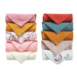 image-Baby Gauze Scarf - Pure Cotton Newborn Bib