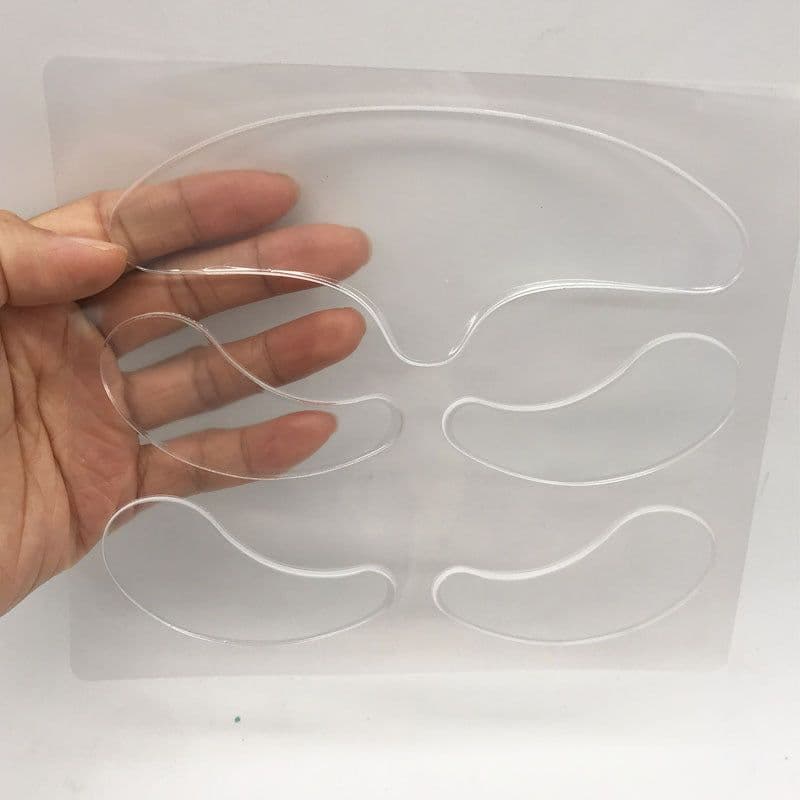 image-Silicone Anti Wrinkle Face Stickers Set 16 Pieces Lifting And Firming