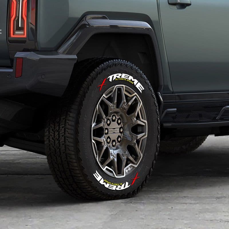image-XTREME Car Tire Sticker 3D PVC - 1.25"