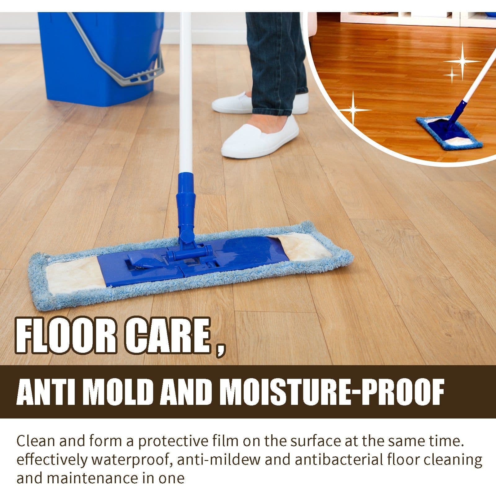 image-OUHOE Beeswax Spray Floor Wax 120ml - Polishing Care
