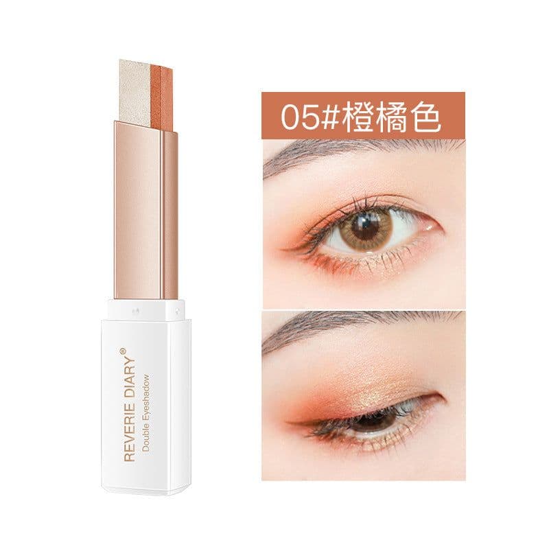 image-Eyeshadow Stick - Rose Gold Two-Color Gradient