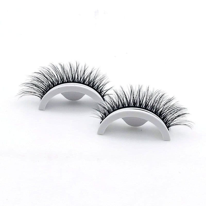 image-Pretty Purple Self-Adhesive False Eyelashes