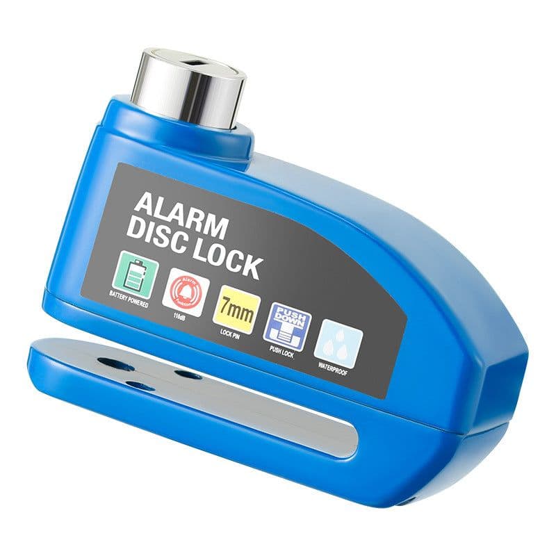 image-Bunguo Disc Brake Lock Alarm - Orange
