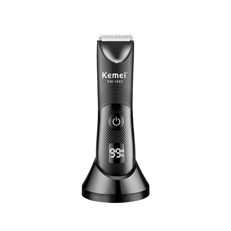 image-Kemei KM-1840 Waterproof Electric Hair Clipper