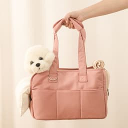 image-Fluffybaby Pet Carrier Bag - Cotton 50-60L Grey