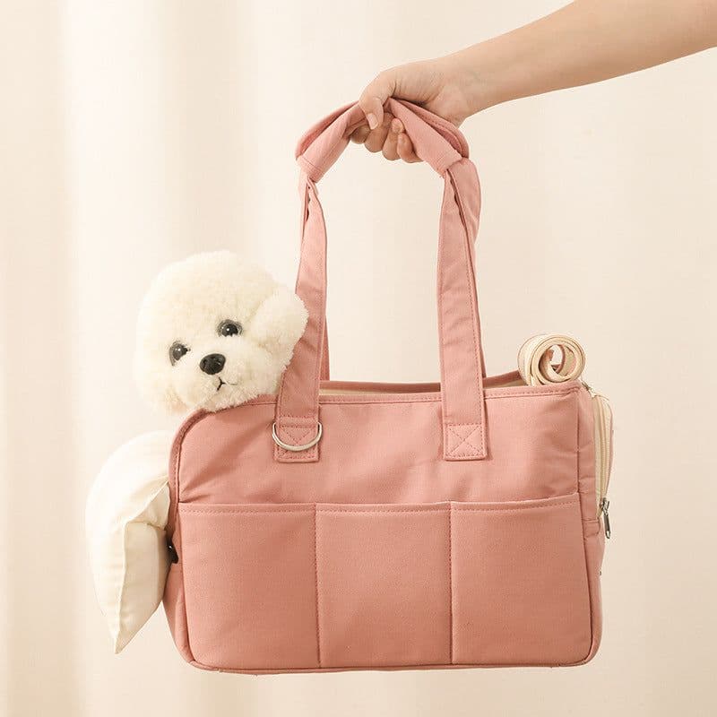 image-Fluffybaby Pet Carrier Bag - Cotton 50-60L Grey