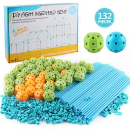 image-Cheng Ke Kids Tent Castle 132PC DIY Beads