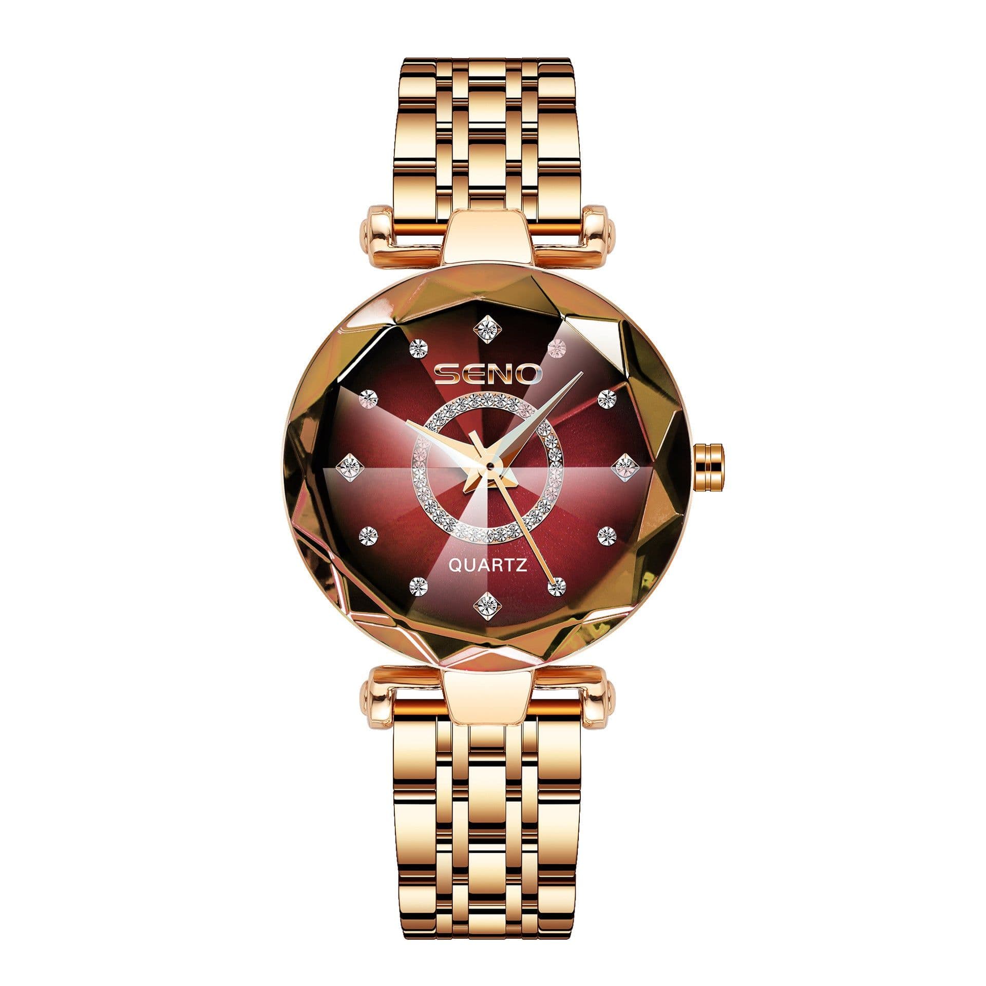 image-SENO Women's Watch - Purple 26mm Stainless Steel