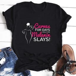 image-Black Harajuku T-Shirt Plus Size Short Sleeve
