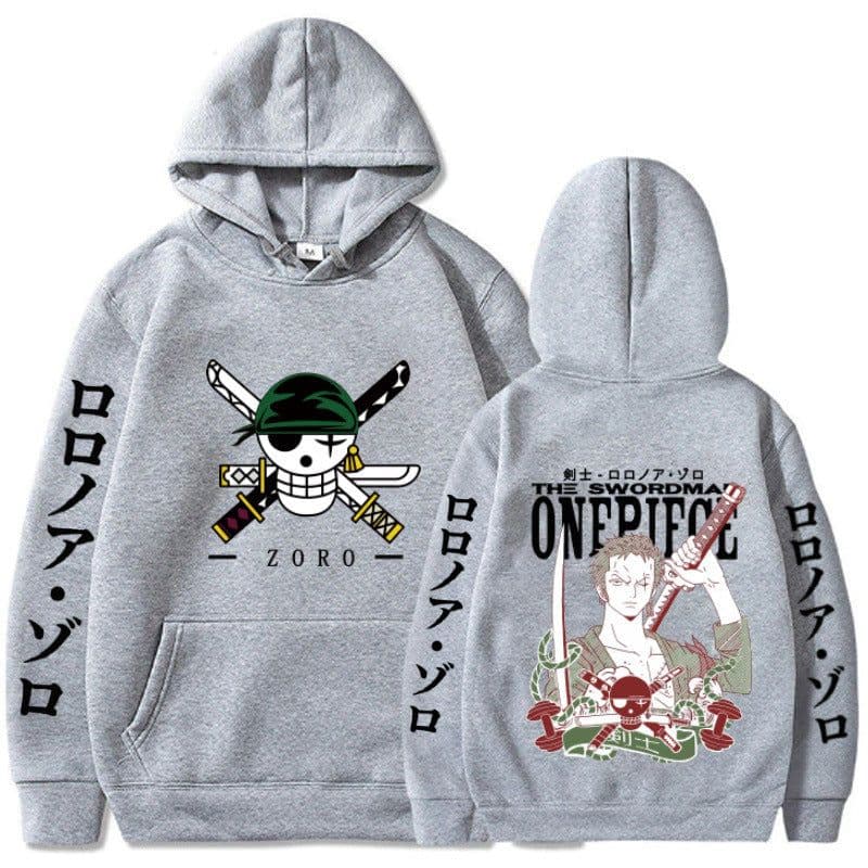 image-One Piece Anime Acrylic Hoodie - 5XL Loose Casual Pullover