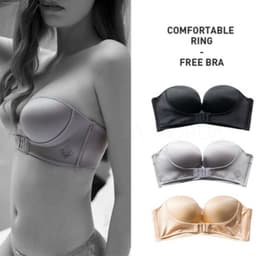 image-Yulan Dream Strapless Bra - Invisible Push-up No Wire
