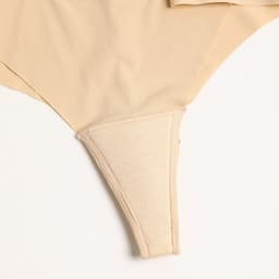 image-High Waist Breathable Cotton Crotch Underwear, XL, Ice Silk T-Shape