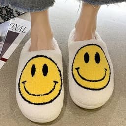 image-Cotton Slippers Women's Plush Non-Slip Warm