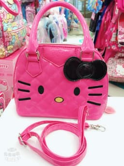 image-Fashionable Korean Style Kids Crossbody Bag Rose Red
