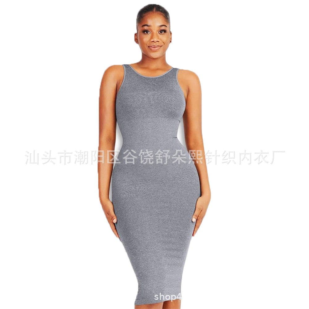image-Shapewear Dress 2-in-1 Corset Vest - Waist Hip Lift